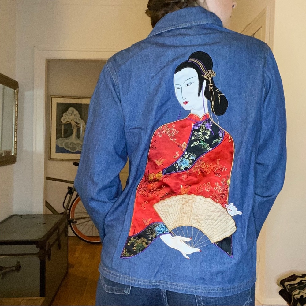 Kimono Lady Jean Jacket